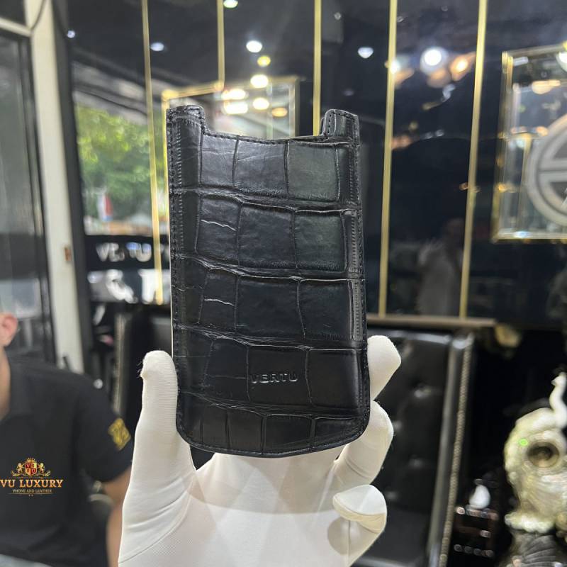 bao da vertu aster p da cá sấu pháp, bao da điện thoại vertu đẳng cấp