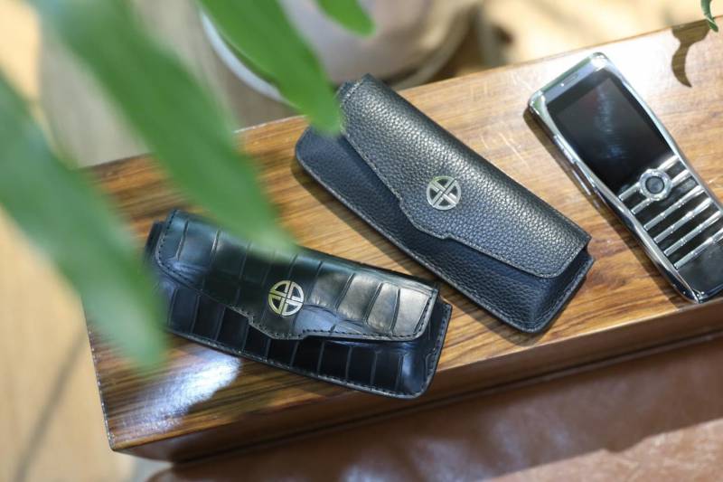 bao da điện thoại xor cá sấu nắp ngang 