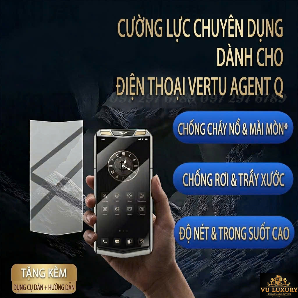 kính cường lực vertu agent q kính cường lực vertu agent q