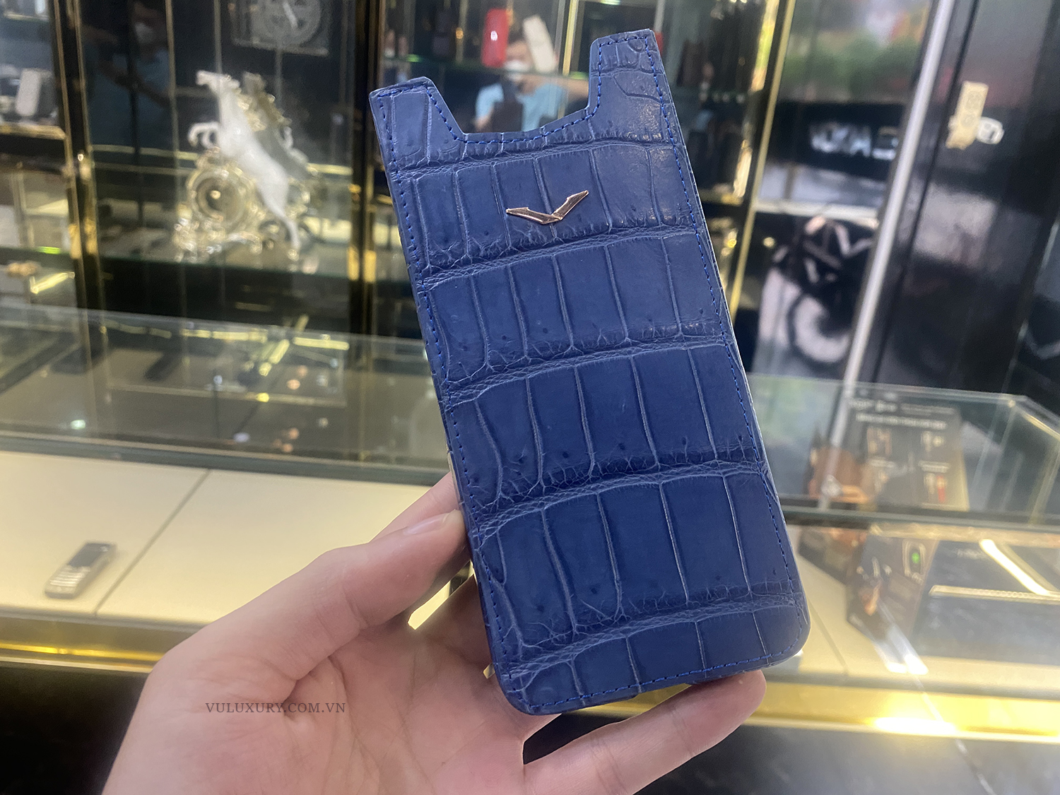 bao da vertu meta xanh navy nhập khẩu pháp-2