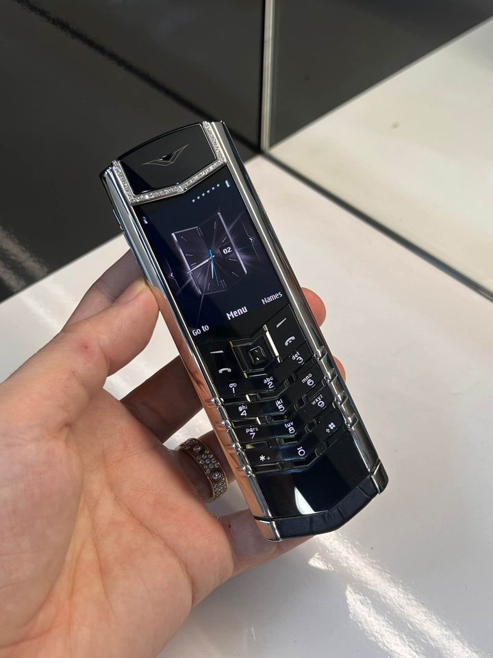 điện thoại vertu chính hãng vertu signature s diamond skin alligator