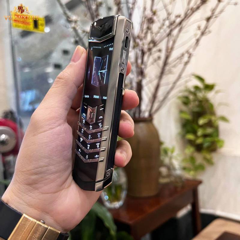 Điện thoại vertu sinature s chính hãng thép giá rẻ -02