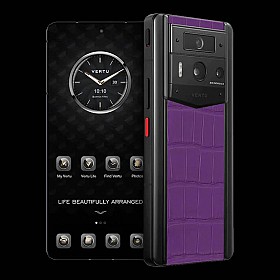 METAVERTU 2 ALLIGATOR SKIN WEB3 AI PHONE - PURPLE