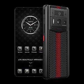 METAVERTU 2ND GENERATION CARBON TEXTURE AUSPICIOUS PHOENIX WEB3 AI PHONE