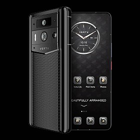 VERTU META 2ND GENERATION CARBON WEB3 AI PHONE - BLACK