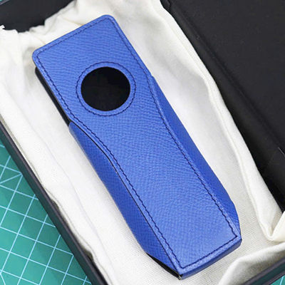 Bao Da XOR Nắp Rút Da Epsom Xanh