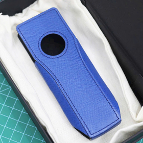 Bao Da XOR Nắp Rút Da Epsom Xanh