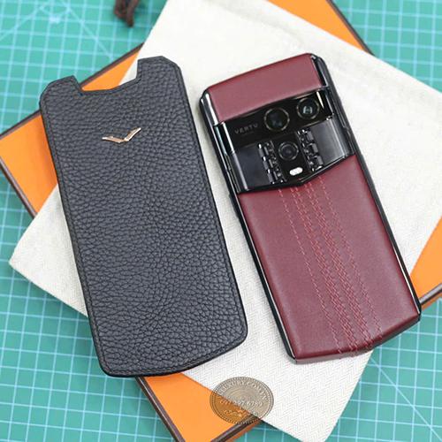 Bao Da Vertu Agent Q Da Bê Nắp Rút