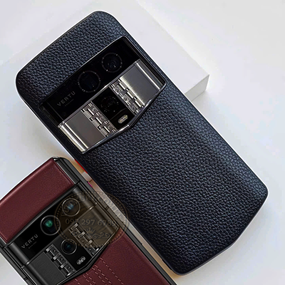 Ốp Lưng Vertu Agent Q Da Bê