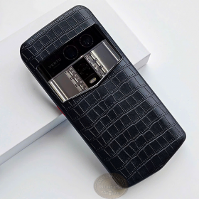 Ốp Lưng Vertu Agent Q Vân Da Cá Sấu