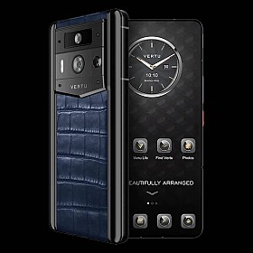 VERTU META 2ND GENERATION ALLIGATOR WEB3 AI PHONE - BLUE