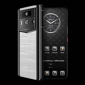 VERTU META 2ND GENERATION ALLIGATOR WEB3 AI PHONE - WHITE