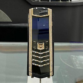 Vertu Signature S Rose Gold Ful Diamond