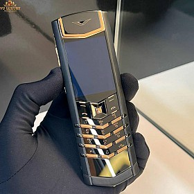 Vertu Signature S Pure Black Mix Gold 18K