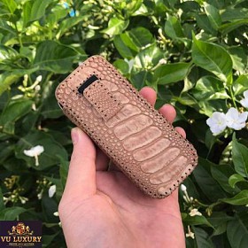 Bao Da Nokia 8800 Da Đà Điểu Tây Ban Nha Mẫu 03